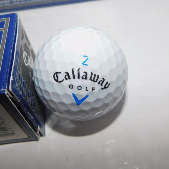 Callaway Big Bertha Blue Golf Balls NEW 3 Sleeves with 3 Balls each 9 Total - Picture 6 of 6